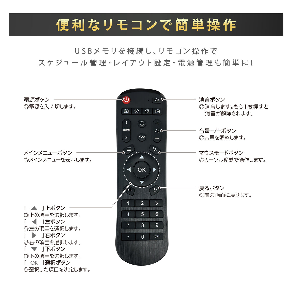 デジタルサイネージ 43インチ 4K 傾斜型スタンドセット 縦横自由 可動 業務用 電子看板 ディスプレイ USBメモリー 大画面 液晶ディスプレイ 看板 店舗用 広告モニター 液晶パネル dsns-43-4k-j