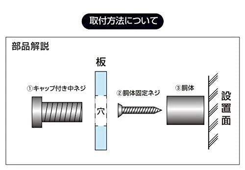登録電気工事業者登録票 銀ステンレス×黒文字 化粧ビス付き 法定看板 ele-sil-stl-blk