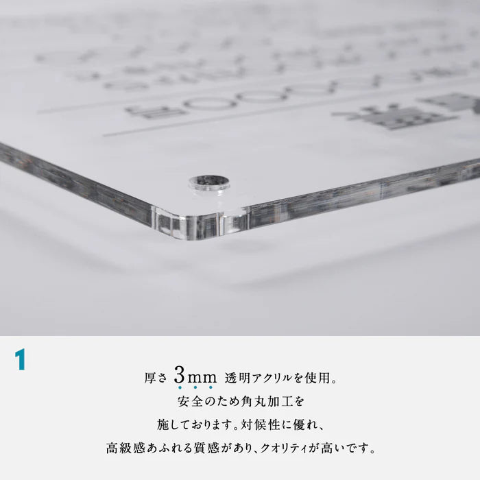 建設業許可票 看板 W450×H350×t3mm 内容印刷込み 文字入れ無料 法定看板 事務所用 gspl-3rb