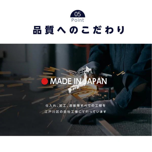 日本製 ステンレス作業台 キャスター付き W450×D600×H800mm 調理台 業務用 キッチン作業台 移動式 kot2ca-4560