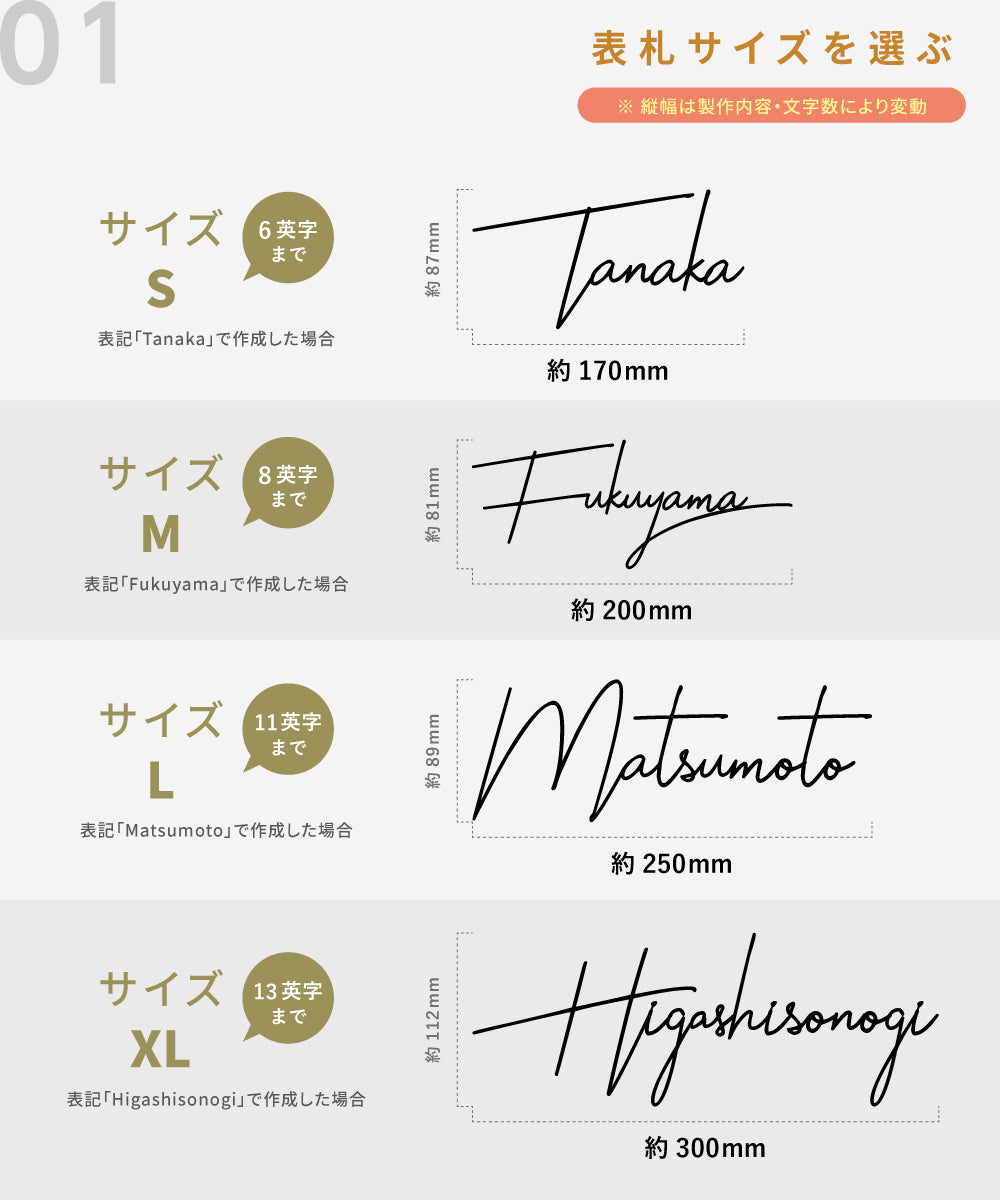 真鍮 表札 極厚 5mm 黄銅 玄関 戸建 おしゃれ ゴールド アンティーク 劣化しにくい 水に強い 真鍮メッキ 戸建て シンプル 真鍮 表札・ネームプレート 玄関 筆記体 sh-sc001
