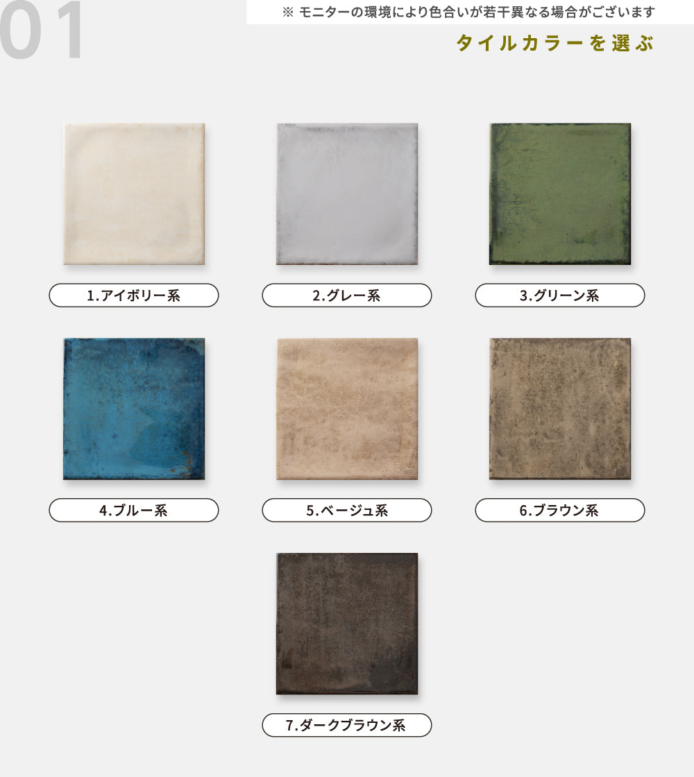 表札 戸建て タイル 約W150mm×H150mm×t9mm マンション オリジナル 筆記体 番地 sh-t0012