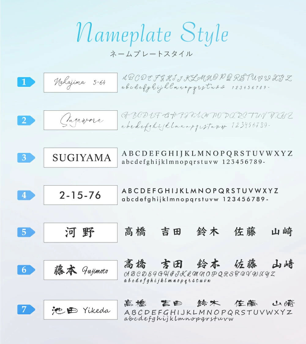 タイル表札 戸建て用 シール式 約W147×H72mm 北欧デザイン セラミック表札 おしゃれ シンプル 貼り付け 門柱 ポスト マンション 二世帯対応 ローマ字・漢字 新築 新生活 tile-10
