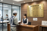 建設業の許可票