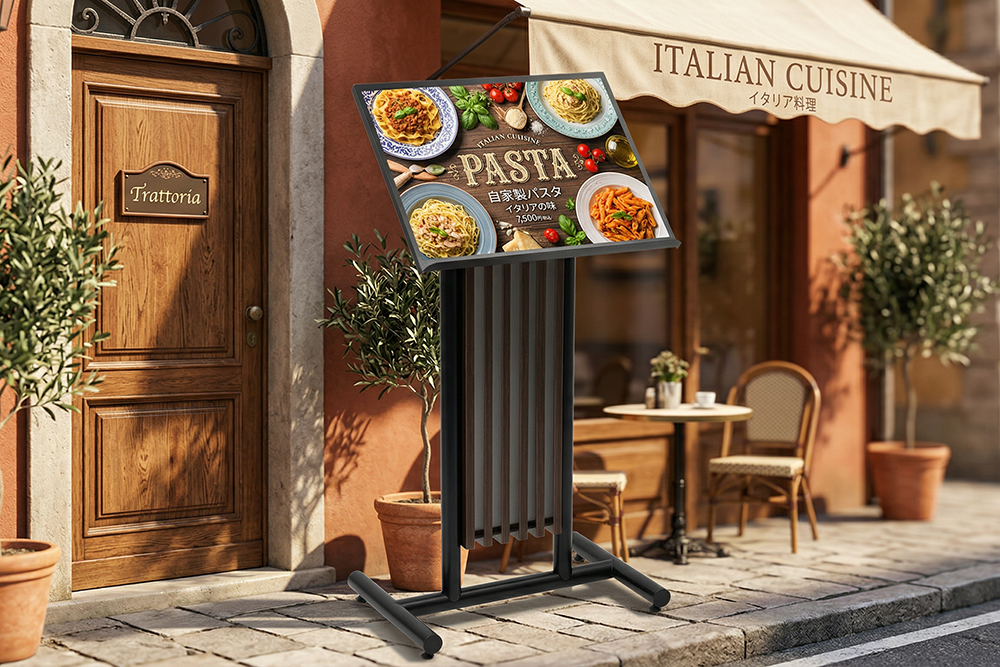 メニュースタンド看板