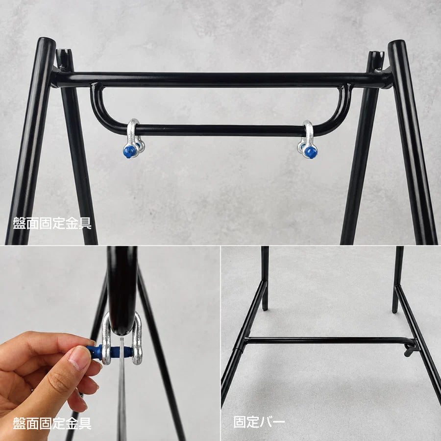 日本製 屋内用 折り畳み型 スチール製A型スタンド看板H740mm AIST-740