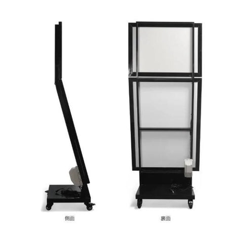 LED看板 LEDライトパネル スタンド看板 内照式 店舗用看板 ブラック ch-a1a1