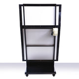 LED看板 LEDライトパネル スタンド看板 内照式 店舗用看板 ブラック ch-b1b2