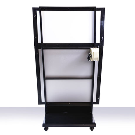 LED看板 LEDライトパネル スタンド看板 内照式 店舗用看板 ブラック ch-b1b2