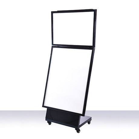 LED看板 LEDライトパネル スタンド看板 内照式 店舗用看板 ブラック ch-b1b2