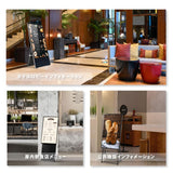 デジタルサイネージ 32/43/50インチ 縦型スタンド 垂直型 軽量 縦横対応 屋内用 電子看板 dsns-g