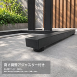 屋外防水 両面式 小型 LEDエッジライト式電飾スタンド看板 W450*H1050mm GSK-1050