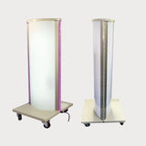 看板 店舗用 内照式 照明付き 両面表示 ECO点滅 RGB7色 楕円型 LED-VALUE-380