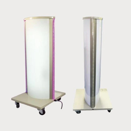 LED看板 電飾スタンド看板 内照式 両面表示 RGB7色点滅 楕円型 店舗用看板 屋外広告 シルバー LED-VALUE-380