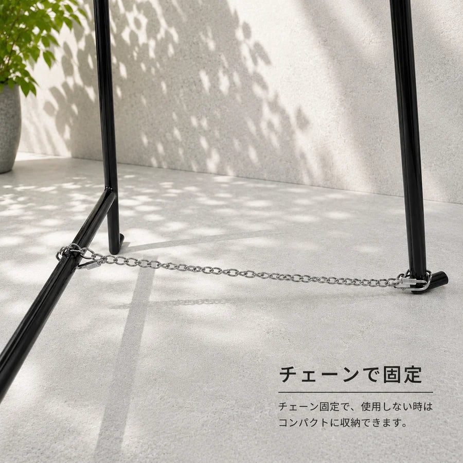 日本製 屋内用 折り畳み型 スチール製イーゼルスタンド看板H930mm SEZ-930