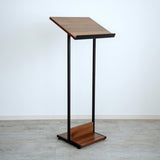 木製 メニュースタンド 案内板 A3サイズ 横置き 磁石止め 斜めタイプ TMSX-110