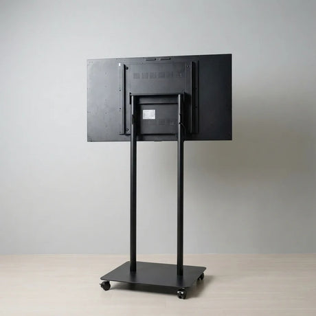 43インチ デジタルサイネージ キャスター付き 2本ポールスタンド 縦横対応 フルHD 室内用 高さ1698mm TSTV-CHD43