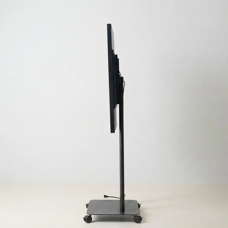 43インチ デジタルサイネージ キャスター付き 2本ポールスタンド 縦横対応 フルHD 室内用 高さ1698mm TSTV-CHD43