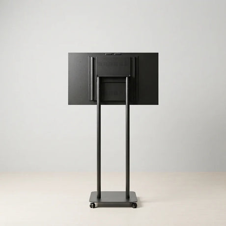 43インチ デジタルサイネージ キャスター付き 2本ポールスタンド 縦横対応 フルHD 室内用 高さ1698mm TSTV-CHD43