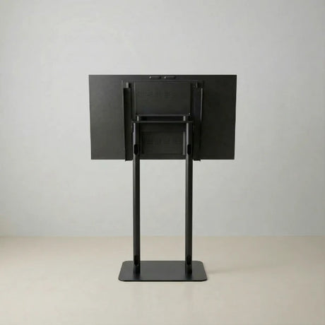 43インチ デジタルサイネージ 2本ポールスタンド付 縦横対応 フルHD 室内用 高さ1360mm TSTV-D43
