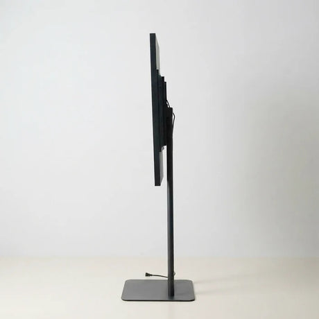 43インチ デジタルサイネージ 2本ポールスタンド付 縦横対応 フルHD 室内用 高さ1698mm TSTV-HD43