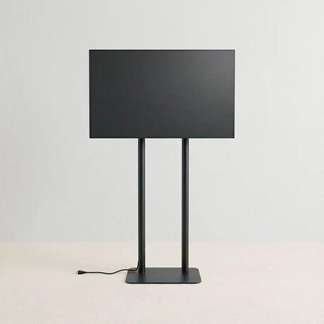 43インチ デジタルサイネージ 2本ポールスタンド付 縦横対応 フルHD 室内用 高さ1698mm TSTV-HD43