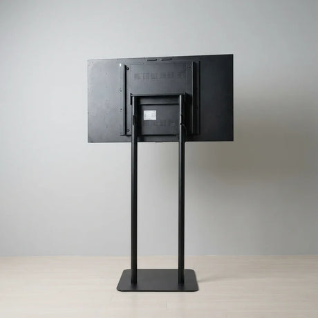43インチ デジタルサイネージ 2本ポールスタンド付 縦横対応 フルHD 室内用 高さ1698mm TSTV-HD43