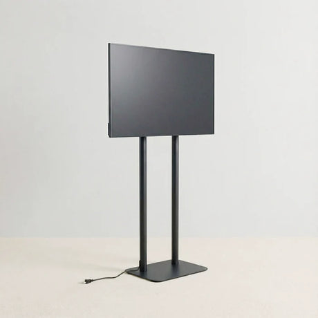 43インチ デジタルサイネージ 2本ポールスタンド付 縦横対応 フルHD 室内用 高さ1698mm TSTV-HD43