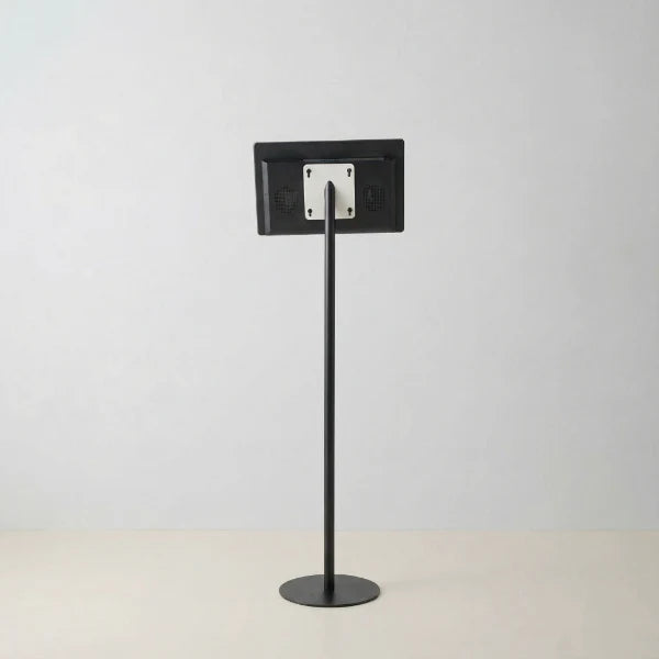 USB再生対応 電子ペーパーサイネージ 15.6インチ スチール製ワンポールスタンド デジタル看板 TSTV-S15