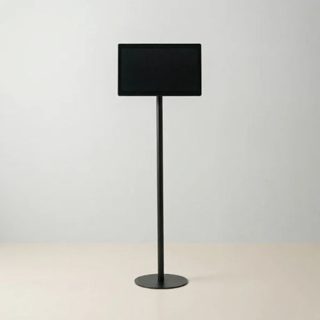 USB再生対応 電子ペーパーサイネージ 15.6インチ スチール製ワンポールスタンド デジタル看板 TSTV-S15