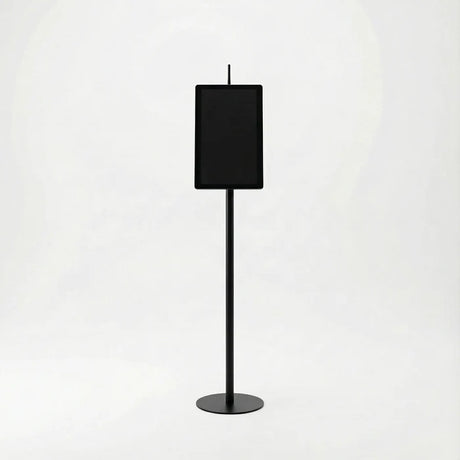 USB再生対応 電子ペーパーサイネージ 15.6インチ スチール製ワンポールスタンド デジタル看板 TSTV-S15