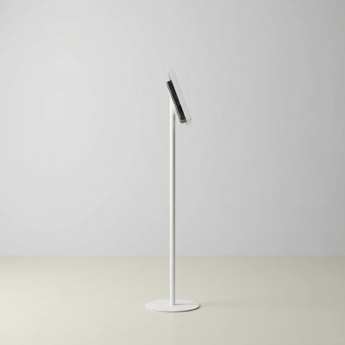 USB再生対応 電子ペーパーサイネージ 15.6インチ スチール製ワンポールスタンド デジタル看板 TSTV-S15