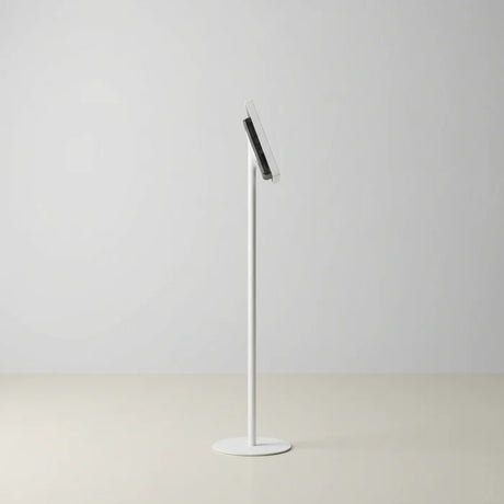 USB再生対応 電子ペーパーサイネージ 15.6インチ スチール製ワンポールスタンド デジタル看板 TSTV-S15