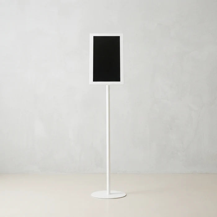 USB再生対応 電子ペーパーサイネージ 15.6インチ スチール製ワンポールスタンド デジタル看板 TSTV-S15