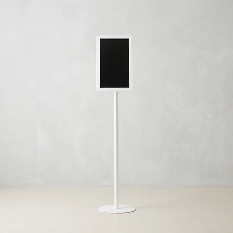 USB再生対応 電子ペーパーサイネージ 15.6インチ スチール製ワンポールスタンド デジタル看板 TSTV-S15