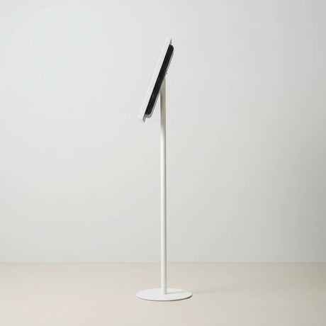 USB再生対応 電子ペーパーサイネージ 15.6インチ スチール製ワンポールスタンド デジタル看板 TSTV-S15