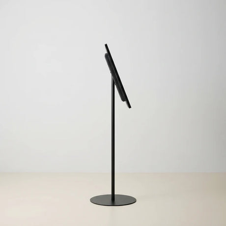 USB再生対応 電子ペーパーサイネージ 21.5インチ スチール製ワンポールスタンド デジタル看板 TSTV-S21