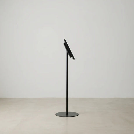 USB再生対応 電子ペーパーサイネージ 21.5インチ スチール製ワンポールスタンド デジタル看板 TSTV-S21