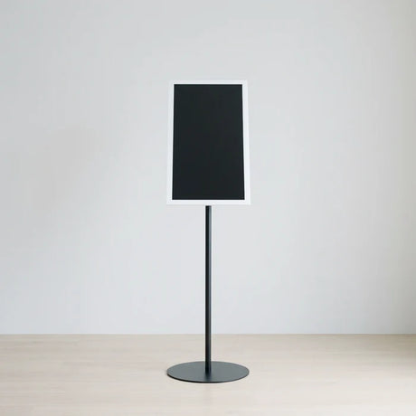 USB再生対応 電子ペーパーサイネージ 23.8インチ スチール製ワンポールスタンド デジタル看板 TSTV-S23