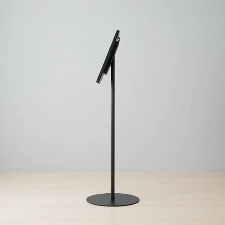 USB再生対応 電子ペーパーサイネージ 23.8インチ スチール製ワンポールスタンド デジタル看板 TSTV-S23