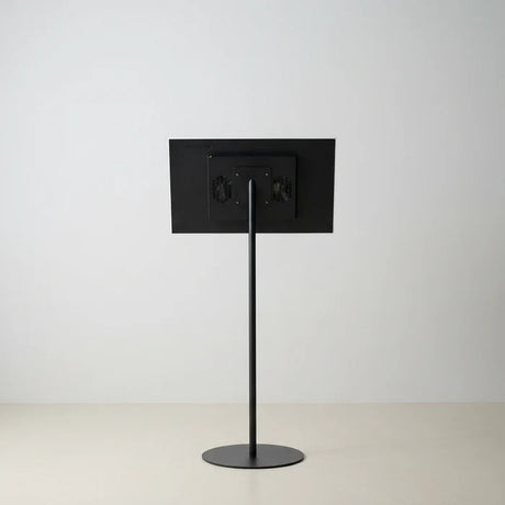 USB再生対応 電子ペーパーサイネージ 23.8インチ スチール製ワンポールスタンド デジタル看板 TSTV-S23