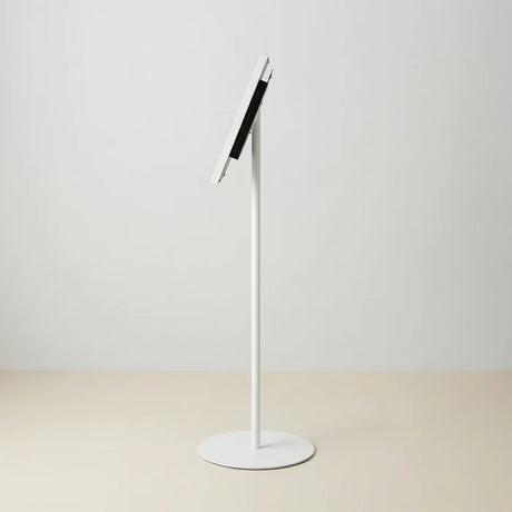 USB再生対応 電子ペーパーサイネージ 23.8インチ スチール製ワンポールスタンド デジタル看板 TSTV-S23