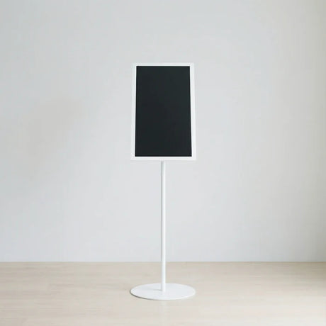 USB再生対応 電子ペーパーサイネージ 23.8インチ スチール製ワンポールスタンド デジタル看板 TSTV-S23