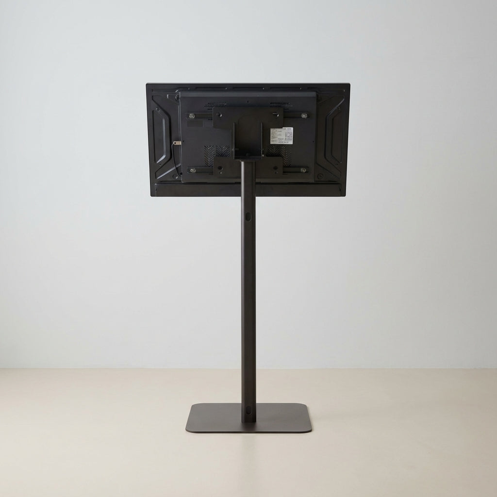 縦横両用 角度調整OK スタンド付きデジタルサイネージ 32インチ 室内用 フルHD（1920×1080）高さ1360mm tstv-s32