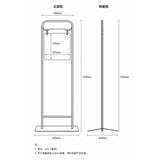 日本製アイアン製ディスプレイサインスタンド看板 H1200mm TTK-1120