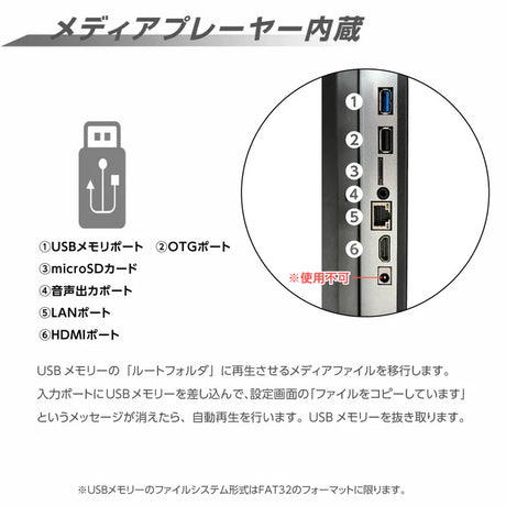 デジタルサイネージ 43インチ A型スタンド 屋内用 縦横対応 電子看板 両面イメージ 店舗用 tv-a43