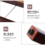 ブラックボード A型看板 木製 ハンド式 片面 マーカー・磁石対応 WBS-DL98