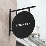 アイアン看板 オーダー製作 店舗用屋外サイン 突き出しサイン エクステリア装飾 aian-14