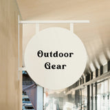 アイアン看板 オーダー製作 店舗用屋外サイン 突き出しサイン エクステリア装飾 aian-14