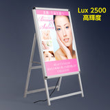 A型LEDライトパネル 風対策セット A1 両面 シルバー・ブラック 3set-bat-alp-a1d-sv 3set-bat-alp-a1d-bk